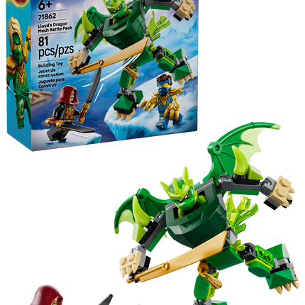 LEGO® NINJAGO® Lloyd's Mech Battle Robot, Toy 71862