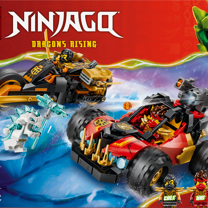LEGO® NINJAGO® Kai and Cole’s Mech Battle Pack, Toy 71864