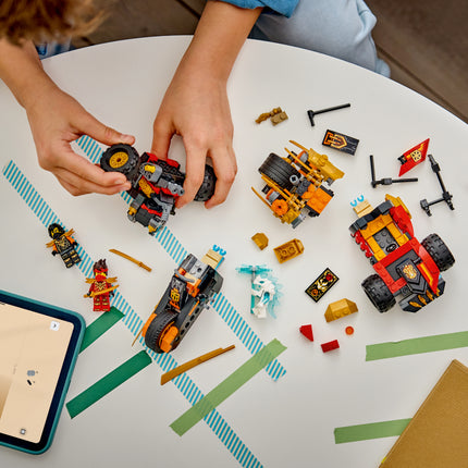 LEGO® NINJAGO® Kai and Cole’s Mech Battle Pack, Toy 71864