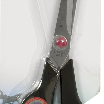 Ciseaux en acier inoxydable, droits de 20,3 cm, prise en main douce, la couleur peut varier