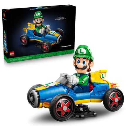 Lego 72050 Mario Kart™ : Luigi et Mach 8