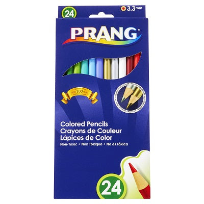 Prang colored pencils box of 24
