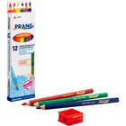 Prang(Md) 12-Piece Triangular Colored Pencil Set 