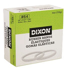Elastic Bands No. 64, 0.25 lb Box, 0.25 x 3.5 in 