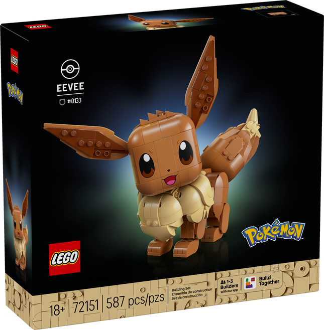 Lego Pokémon 72151 Évoli