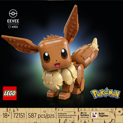 Lego Pokémon 72151 Évoli