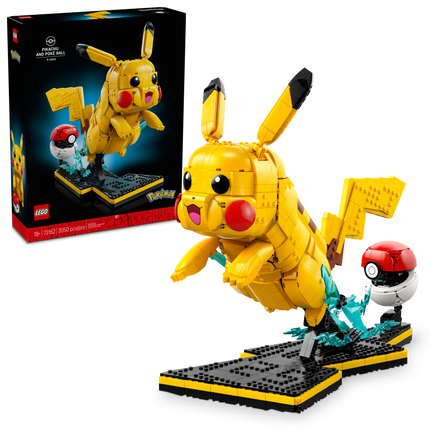 Lego Pokémon 72152 Pikachu and Poké Ball