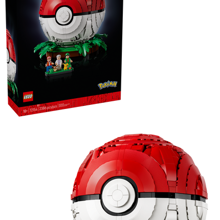 LEGO® Pokémon™ Poké Ball – Iconic Trainer Moments 72154