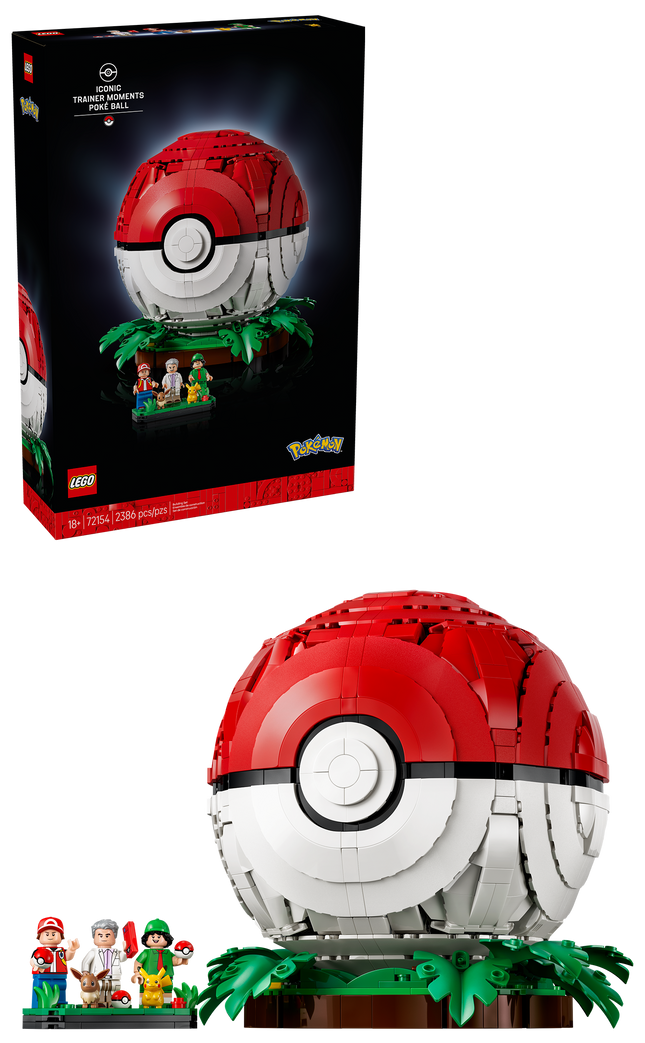 LEGO® Pokémon™ Poké Ball – Moments Emblématiques de Dresseurs 72154