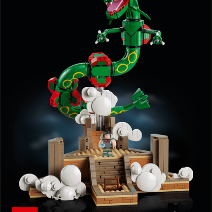 LEGO® Pokémon™ Rayquaza. Decorative Figure, Building Set 72168