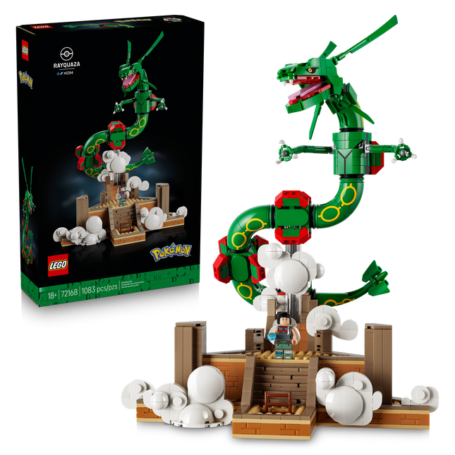 LEGO® Pokémon™ Rayquaza. Figurine Décorative, Ensemble de Construction 72168