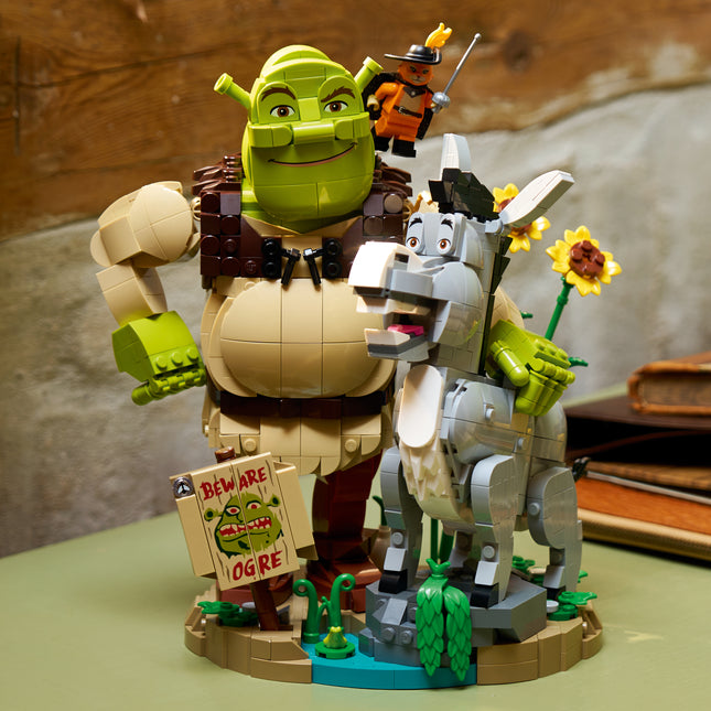 Lego 72423 Shrek, l'Âne et le Chat Potté