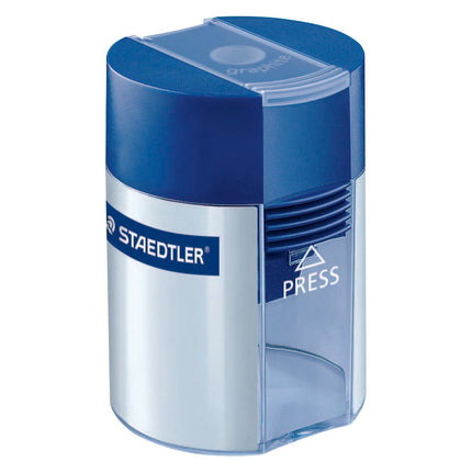 Staedtler 1-hole pencil sharpener with receptacle