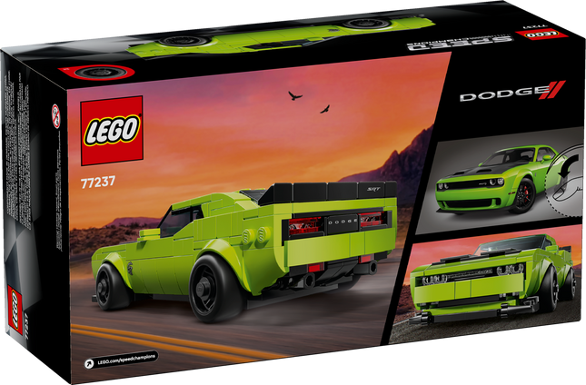 Lego Speed Champions 77237 La voiture sport Dodge Challenger SRT Hellcat
