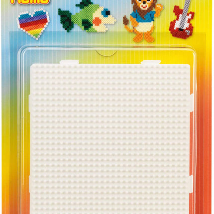 Pack of 4 Hama pegboard plates