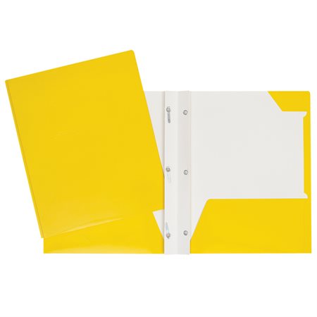 Couverture de présentation jaune