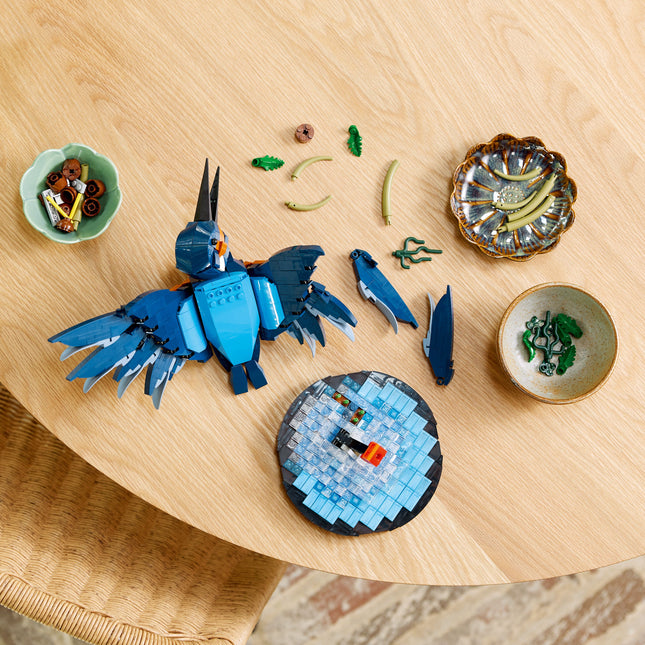 Lego Icons 10331 L’oiseau martin-pêcheur