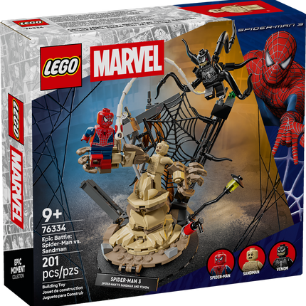 Lego Marvel 76334 Legendary Battle: Spider-Man vs. Sandman