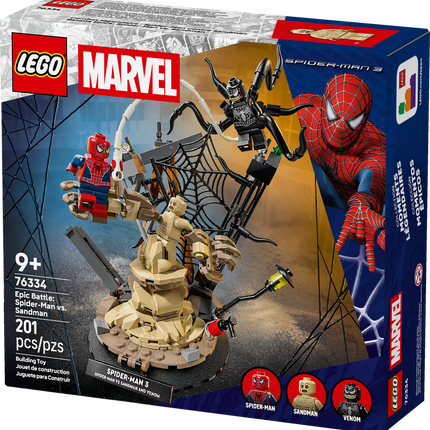 Lego Marvel 76334 Legendary Battle: Spider-Man vs. Sandman
