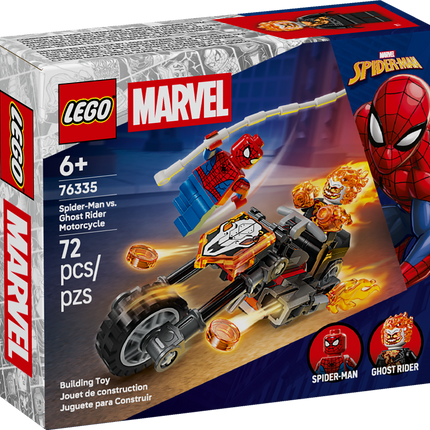 Lego Marvel 76335 Spider-Man contre la moto de Ghost Rider