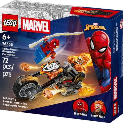 Lego Marvel 76335 Spider-Man contre la moto de Ghost Rider