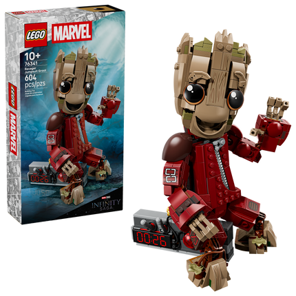 Lego Marvel 76341 Groot in Ravager Mech Suit
