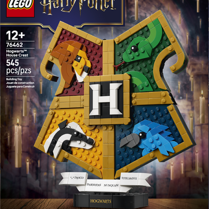 LEGO® Harry Potter™ Hogwarts House Crest, Toy 76462