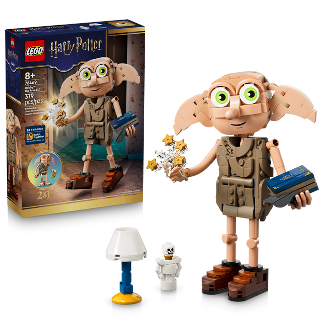 LEGO® Harry Potter™ Dobby™ l’Elfe Libre, Jouet 76469