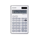 Sharp EL-124TB-GY Tabletop Calculator Gray