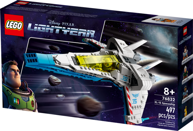 Lego lightyear 76832 xl-15 spaceship | 497 pcs | 8+
