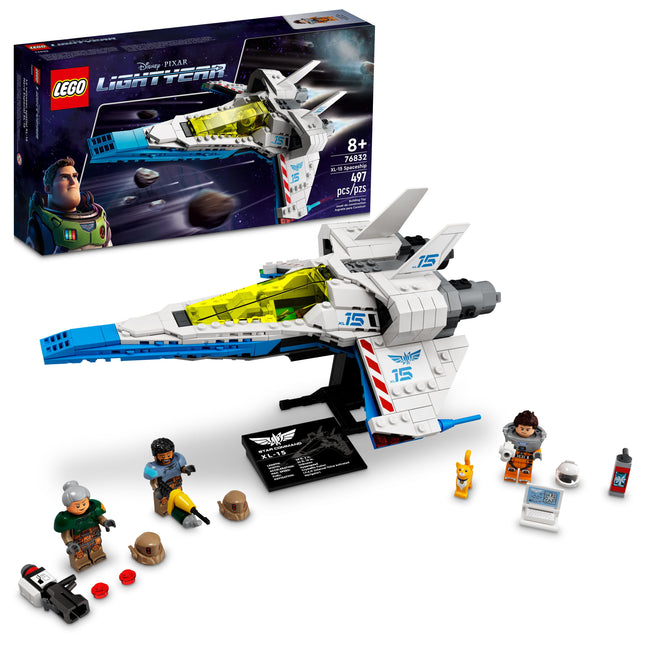 Lego lightyear 76832 xl-15 spaceship | 497 pcs | 8+