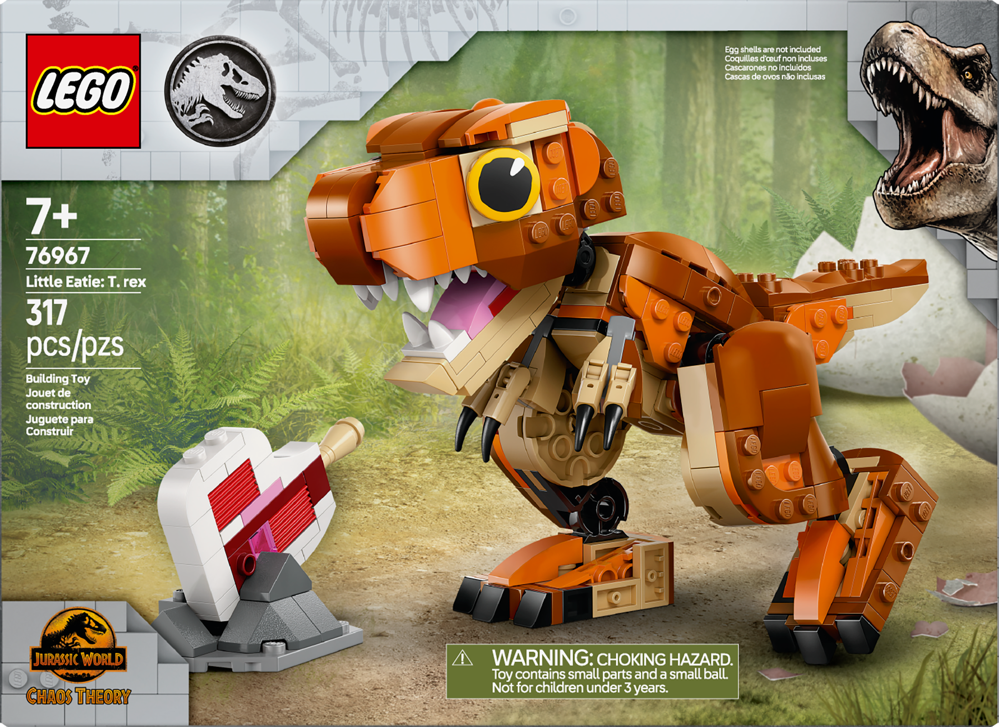 LEGO® Jurassic World Little Eater: T. rex Dinosaur Model Building LEGO® Jurassic World Little Eater: T. rex Dinosaur Model Building