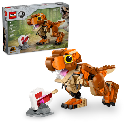 LEGO® Jurassic World Little Eater: T. rex Dinosaur Model Building Set 76967