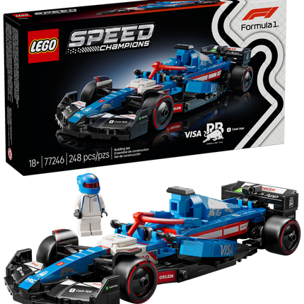 Lego Speed ​​Champions 77246 Visa Cash App RB VCARB 01 F1® Race Car