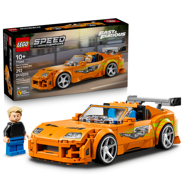 LEGO® Speed Champions La Toyota Supra MK4 de Rapides et Dangereux 77260