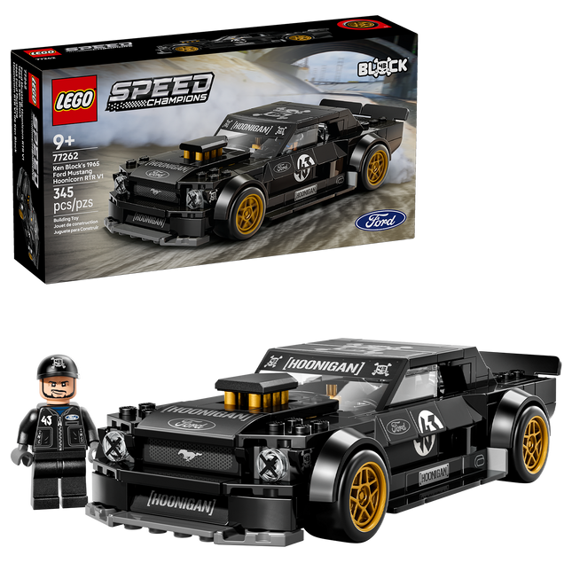 LEGO® Speed Champions La Ford Mustang Hoonicorn V1 1965 de Ken Block 77262