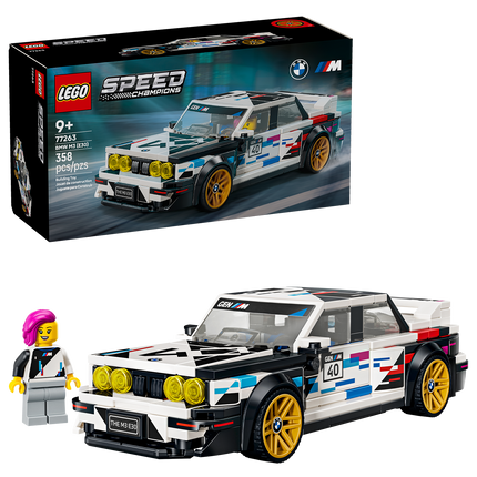 LEGO® Speed Champions BMW M3 (E30), Car Toy Set 77263
