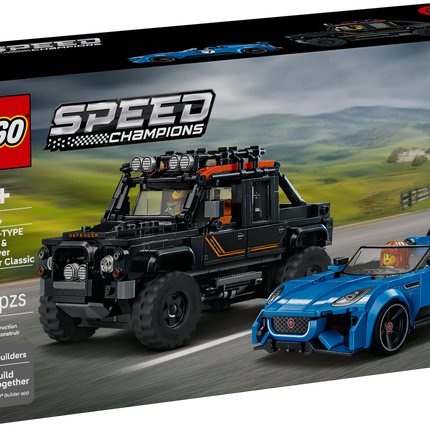 LEGO® Speed Champions Jaguar Project 7 & Land Rover Defender 77264