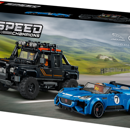 LEGO® Speed Champions Jaguar Project 7 & Land Rover Defender 77264