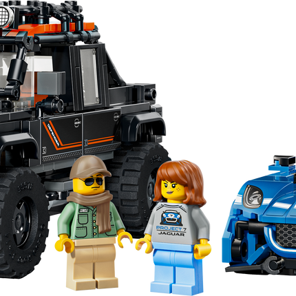 LEGO® Speed Champions Jaguar Project 7 & Land Rover Defender 77264