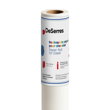 ROULEAU DE PAPIER POUR CHEVALET POUR ENFANTS  TOUT-EN-UN