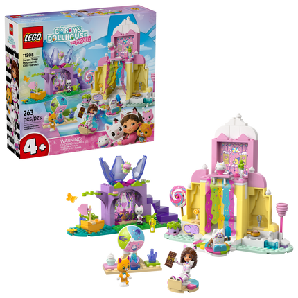 Lego Gabby's Dollhouse 11205 Candy Mountain and Fairy Minette's Garden