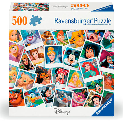 500-piece puzzle - Disney Portraits