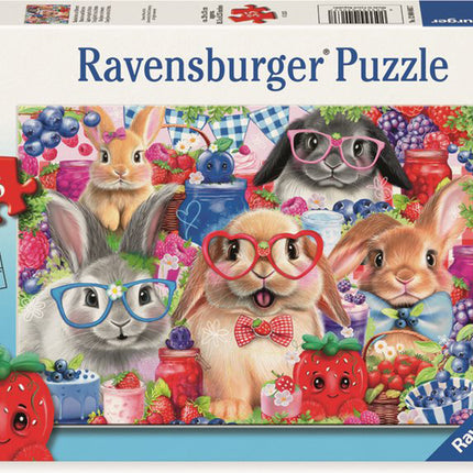Casse-tête 35 pièces Ravensburger - Lapins et petits fruits