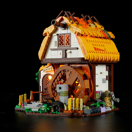 Lumibricks water mill 1278PCS