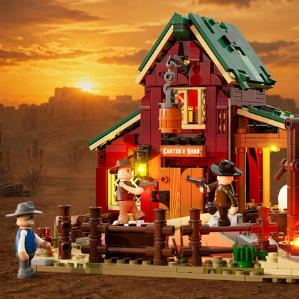 Lumibricks Wild West Ranch Duel 1023PCS