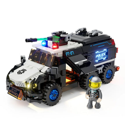Lumibricks Police Urban Convoy