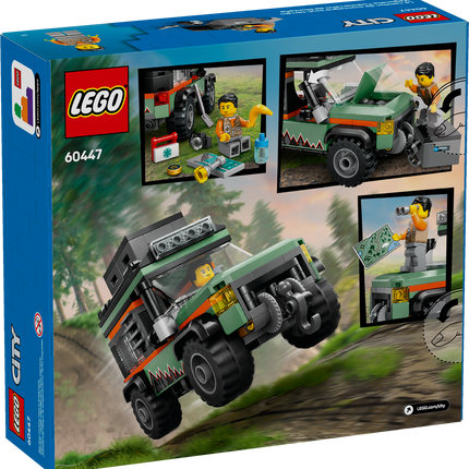 Lego City 60447 Le camion de montagne 4x4 tout-terrain