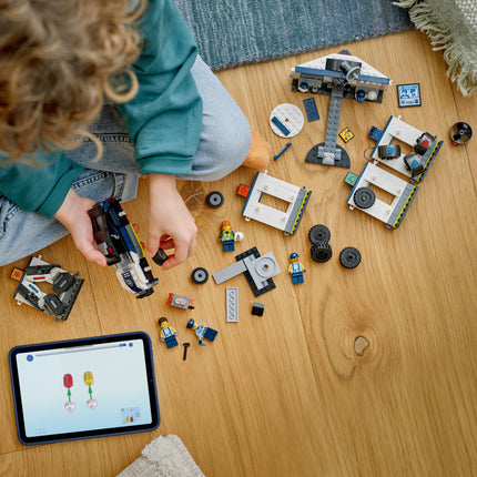 Lego 60457 Le garage de personnalisation de voitures de police