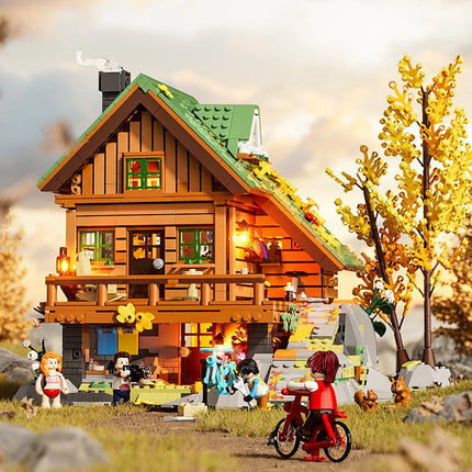 Lumibricks Mountain Cabin 2255PCS
